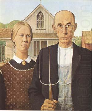 Anerican Gothic (mk09), Grant Wood